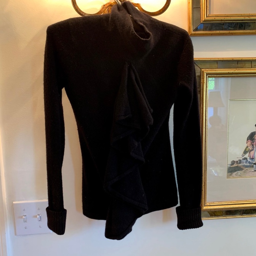 DianeVonFurstenburg black turtleneck